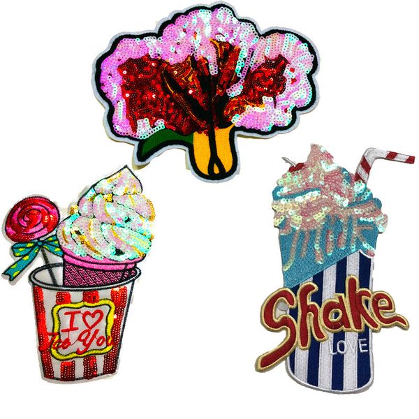 gugutree вышивка большая еда патч животное мультфильм патчи значки аппликация патчи для одежды js-5, Black 
gugutree вышивка большая еда патч животное мультфильм патчи значки аппликация патчи для одежды js-5, Black