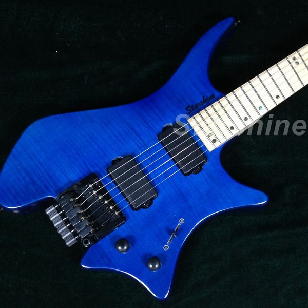 starshine headless guitar dk-wt40 1pc mahogany body pull/push knob fanned frets 5pcs wood neck flamed maple tremolo bridge
starshine headless guitar dk-wt40 1pc mahogany body pull/push knob fanned frets 5pcs wood neck flamed maple tremolo bridge