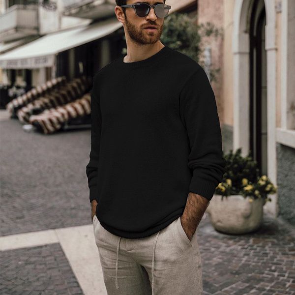 solid color mens модельер тонкий crew шеи mens втулки длинные свитера свитера повседневные мужчины одежда, White;black
solid color mens модельер тонкий crew шеи mens втулки длинные свитера свитера повседневные мужчины одежда, White;black