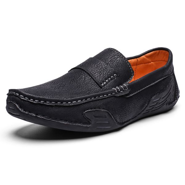 new genuine leather mens walking shoes breathable male sneakers slip-on oxfords dress business formal wedding party big size, Black
new genuine leather mens walking shoes breathable male sneakers slip-on oxfords dress business formal wedding party big size, Black