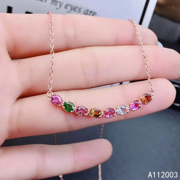 kjjeaxcmy fine jewelry 925 sterling silver inlaid natural tourmaline female pendant necklace noble support test
kjjeaxcmy fine jewelry 925 sterling silver inlaid natural tourmaline female pendant necklace noble support test