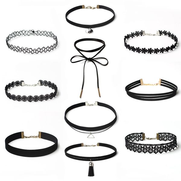 yr238 necklace set black fashion decoration women gift preresent accessory, Silver
yr238 necklace set black fashion decoration women gift preresent accessory, Silver
