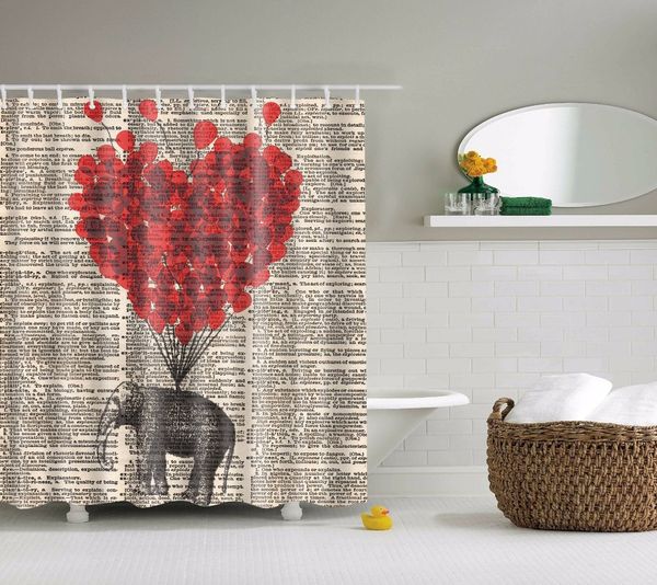 vintage style lovely animals elephant printed shower curtains frabic waterproof polyester bathroom curtains with hooks 180x180cm
vintage style lovely animals elephant printed shower curtains frabic waterproof polyester bathroom curtains with hooks 180x180cm