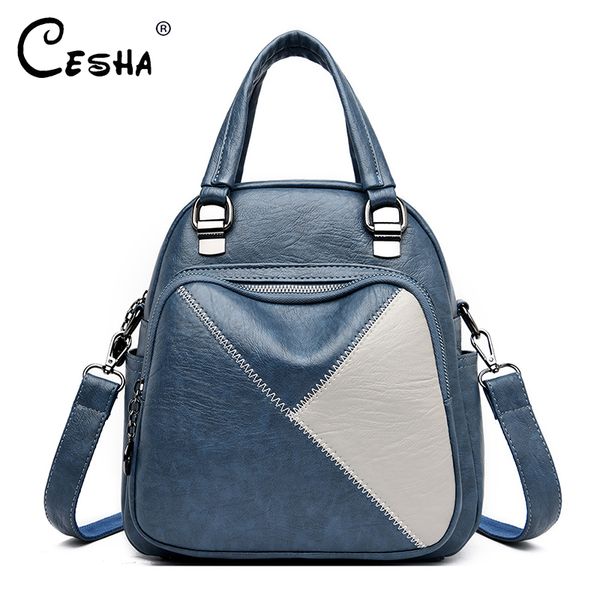 2020 fashion tend women backpack durable soft leather female travel backpack multifunction lady
2020 fashion tend women backpack durable soft leather female travel backpack multifunction lady
