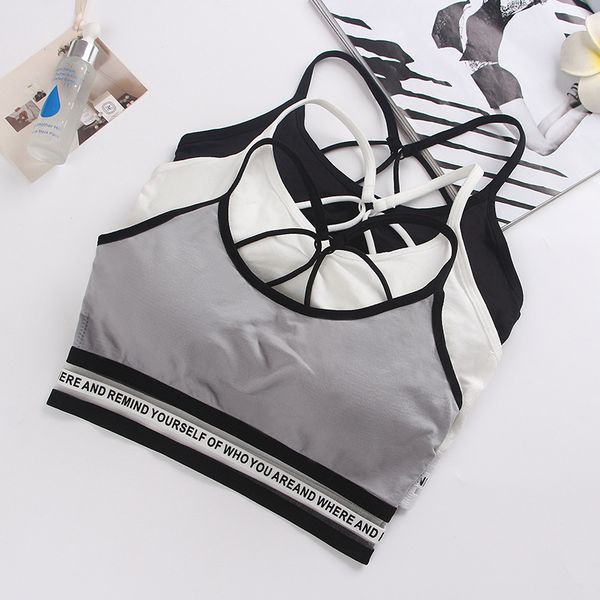 lettered edge parachute camisole beauty back wrap-around sports brassiere base womens less tube /30, White;black
lettered edge parachute camisole beauty back wrap-around sports brassiere base womens less tube /30, White;black