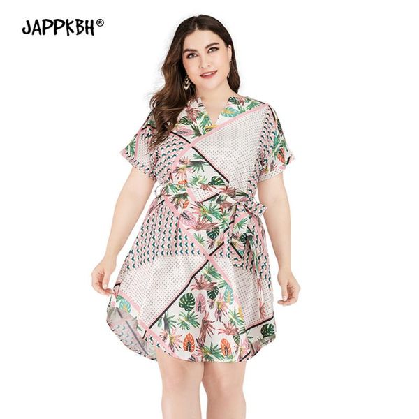 summer dress women 2020 casual plus size slim a line floral print boho beach dresses elegant v neck bandage party dress 4xl, Black;gray
summer dress women 2020 casual plus size slim a line floral print boho beach dresses elegant v neck bandage party dress 4xl, Black;gray