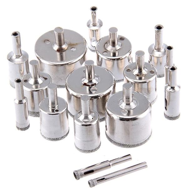 16 pcs glass ceramic hole accessories saw sets drilling diamond coated marble drill bit power tools tile 6-50mm
16 pcs glass ceramic hole accessories saw sets drilling diamond coated marble drill bit power tools tile 6-50mm
