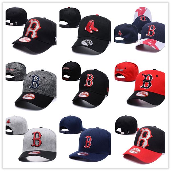 

9 цветов Casquette Boston Мужские кепки Snapback Red Sox Бейсболки Вышитый логотип Спортивная бейсбольная регулируемая фуражка