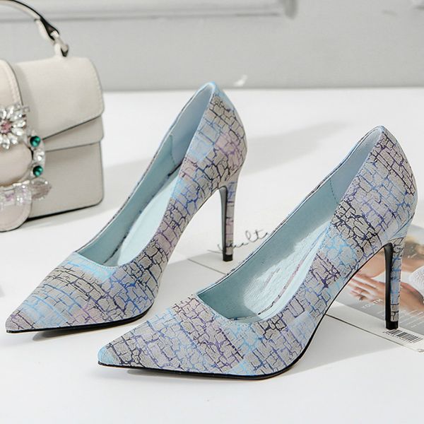 women pumps shoes pu leather mixed color pointed toe slip-on 9cm thin high heels casual shallow lady party female shoes, Black
women pumps shoes pu leather mixed color pointed toe slip-on 9cm thin high heels casual shallow lady party female shoes, Black