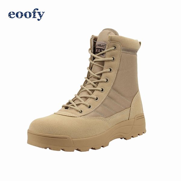 desert military boots men's hilking training shoes army breathable combat ankle boots female, Black
desert military boots men's hilking training shoes army breathable combat ankle boots female, Black