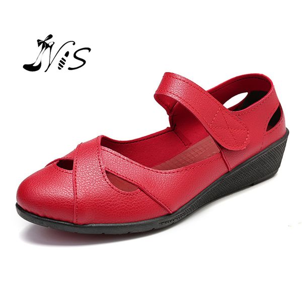 nis women sandals spring summer ladies shoes leather sandals women flats retro style shoes hollow out ladies beach, Black
nis women sandals spring summer ladies shoes leather sandals women flats retro style shoes hollow out ladies beach, Black