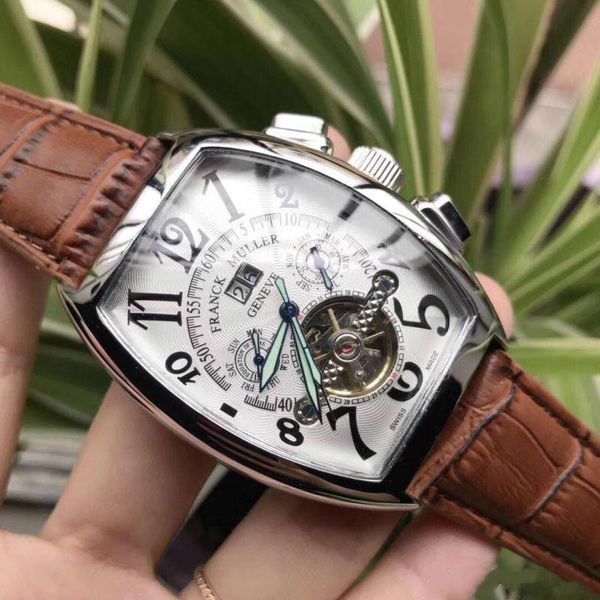 новая мода мужские часы tourbillon automatic date chronograph повседневный спортивный бренд мужские механические часы, Slivery;brown
новая мода мужские часы tourbillon automatic date chronograph повседневный спортивный бренд мужские механические часы, Slivery;brown