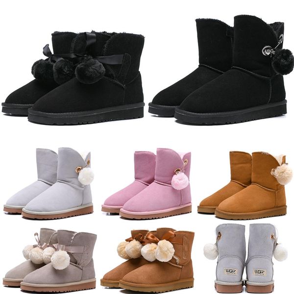 luxury australia women boots classic snow boots tall bailey bowknot girl winter desinger keep warm des chaussures size 36-41, Black
luxury australia women boots classic snow boots tall bailey bowknot girl winter desinger keep warm des chaussures size 36-41, Black