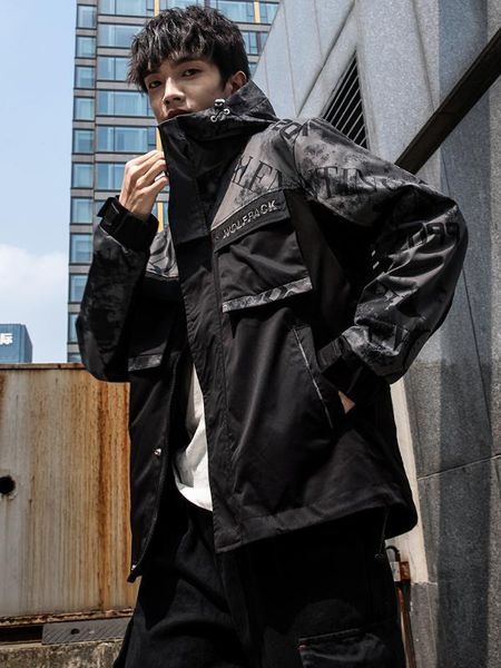 hiking jacket mens waterproof 4xl polyester spring camo jacket men streetwear fashion 2020 jaqueta masculino overcoat jj60jk, Black;brown
hiking jacket mens waterproof 4xl polyester spring camo jacket men streetwear fashion 2020 jaqueta masculino overcoat jj60jk, Black;brown