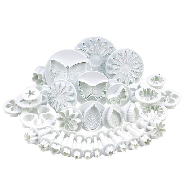 33pcs/set plastic flower plunger cutters fondant cake decorating tools sugarcraft baking cookies mold
33pcs/set plastic flower plunger cutters fondant cake decorating tools sugarcraft baking cookies mold