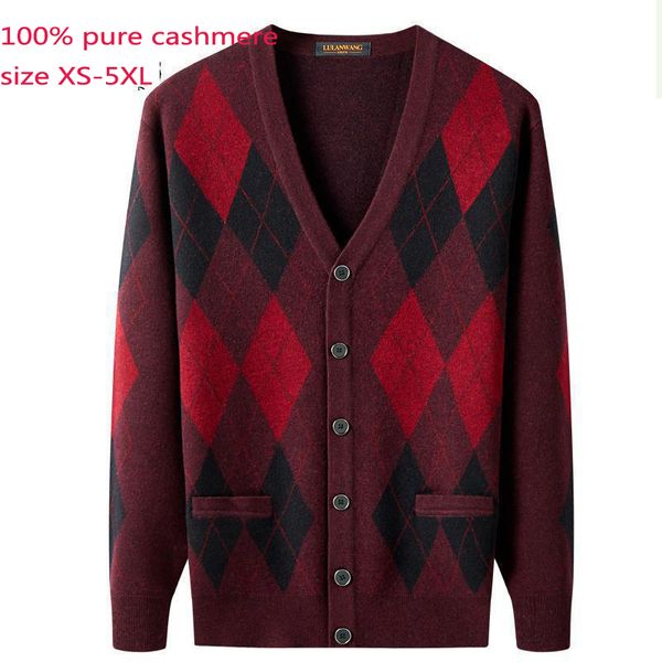 new 100% cashmere cardigan autumn men wool plaid thermal sweater jacket computer knitted v-neck plus size xs-5xl, White;black
new 100% cashmere cardigan autumn men wool plaid thermal sweater jacket computer knitted v-neck plus size xs-5xl, White;black