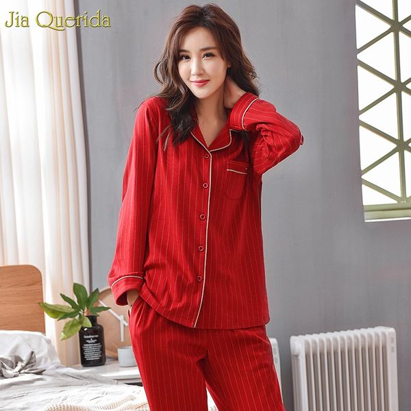 autumn winter pajamas women christmas clothes women 100% cotton wedding set red pajamas set lapel cardigan plus size chinese red, Black;red
autumn winter pajamas women christmas clothes women 100% cotton wedding set red pajamas set lapel cardigan plus size chinese red, Black;red