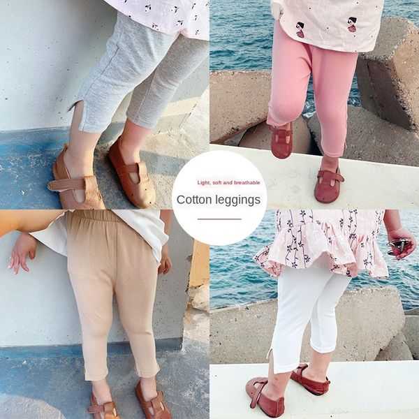 children's clothing 2019 baby capri high waist baby leggings tight pants tight pants children's tights cotton summer thin split, Blue
children's clothing 2019 baby capri high waist baby leggings tight pants tight pants children's tights cotton summer thin split, Blue