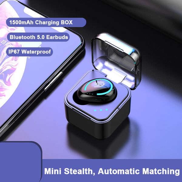 wireless bluetooth earphone ip67 waterproof hifi sport in-ear bluetooth headphone with 1500mah charging box
wireless bluetooth earphone ip67 waterproof hifi sport in-ear bluetooth headphone with 1500mah charging box