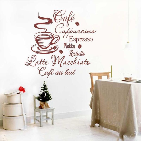 coffee kitchen vinyl wall stickers kitchen coffee shop removable wall mural decals home decor house decoration wall art dw1045 t191004
coffee kitchen vinyl wall stickers kitchen coffee shop removable wall mural decals home decor house decoration wall art dw1045 t191004