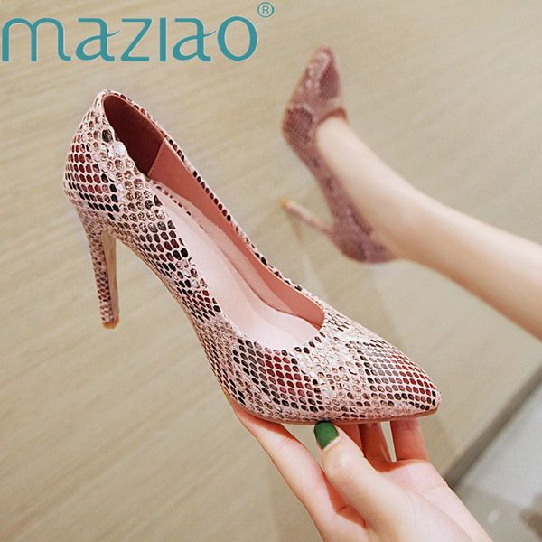 new women pumps snake printed pointed toe woman shoes shallow high thin heels party wedding shoes shoes size 34-48 maziao, Black
new women pumps snake printed pointed toe woman shoes shallow high thin heels party wedding shoes shoes size 34-48 maziao, Black