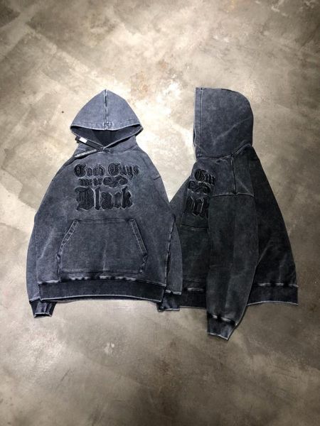 2020 us high street good guys wear black embroidery women men washed distress hooded sweatshirt hoodies hiphop oversized hoodie
2020 us high street good guys wear black embroidery women men washed distress hooded sweatshirt hoodies hiphop oversized hoodie