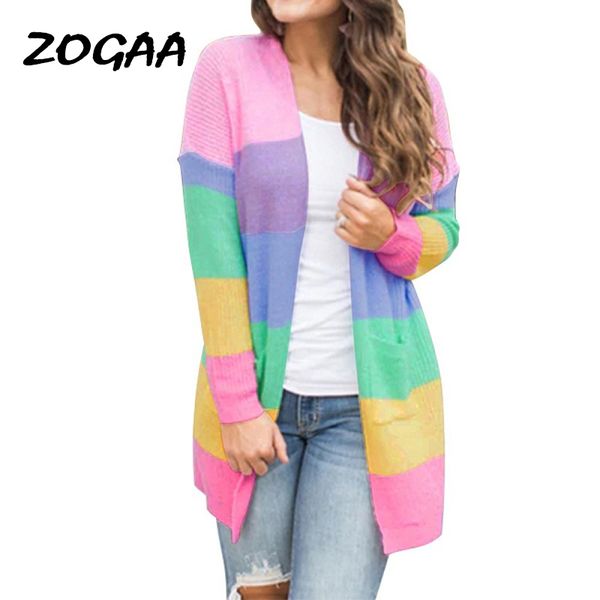 autumn sweater women long sleeve patchwork knitted open front rainbow striped cardigan women coat sueter mujer invierno 2019, White
autumn sweater women long sleeve patchwork knitted open front rainbow striped cardigan women coat sueter mujer invierno 2019, White