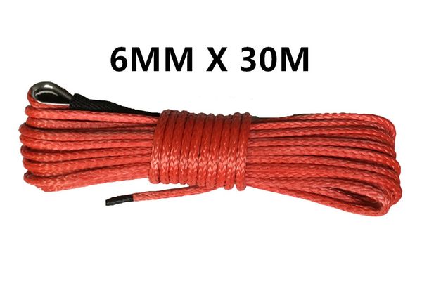 6mm x 30m synthetic winch lines uhmwpe cable plasma rope with sheath car accessories
6mm x 30m synthetic winch lines uhmwpe cable plasma rope with sheath car accessories