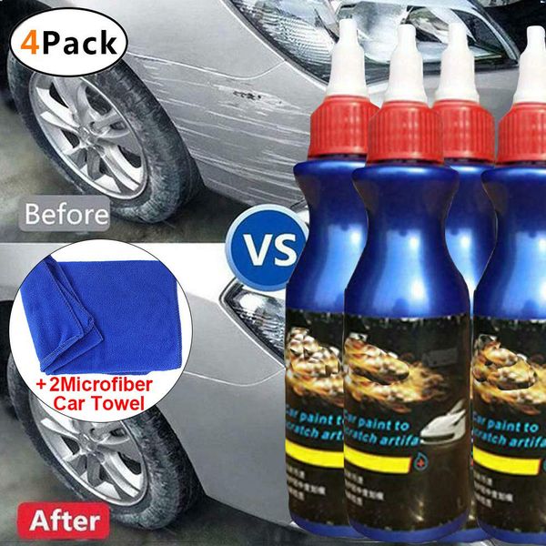 4pc paint scratch repair agent polishing wax paint scratch repair remover care polishing paste wax anti-scratch car polish
4pc paint scratch repair agent polishing wax paint scratch repair remover care polishing paste wax anti-scratch car polish