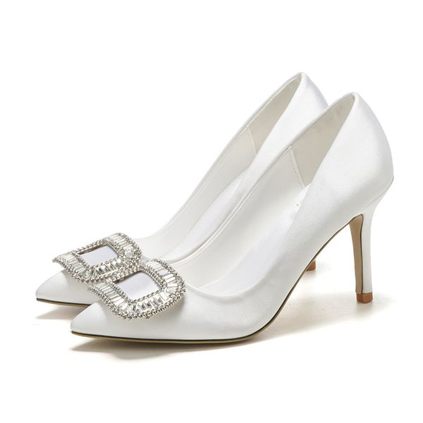 dress shoes 2021 high heels pump pointed toe ladies design crystal white wedding women, Black
dress shoes 2021 high heels pump pointed toe ladies design crystal white wedding women, Black