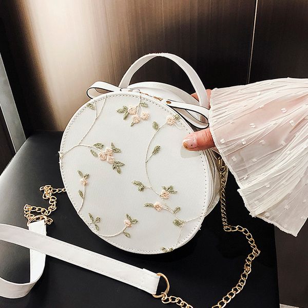 retro small fresh round leather bags women sweet lace handbags leather crossbody bags female flower chain shoulder bag phone bag
retro small fresh round leather bags women sweet lace handbags leather crossbody bags female flower chain shoulder bag phone bag