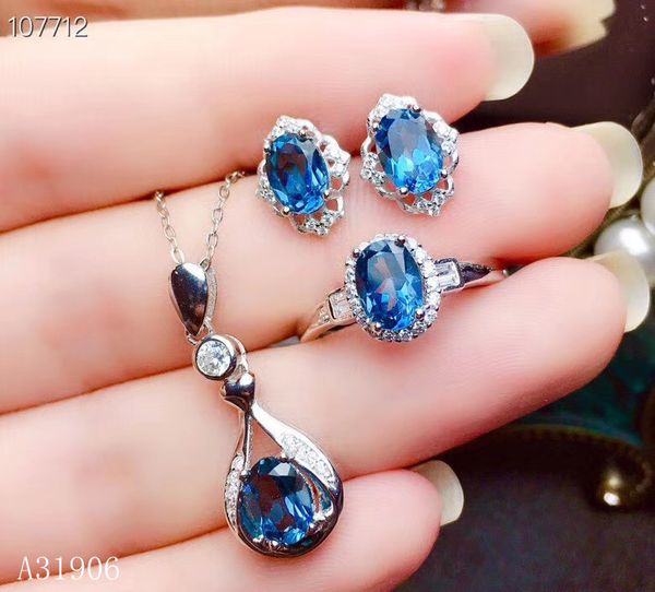kjjeaxcmy fine jewelry 925 sterling silver inlaid natural blue z gemstone female necklace chain pendant ring earrings set su, Black
kjjeaxcmy fine jewelry 925 sterling silver inlaid natural blue z gemstone female necklace chain pendant ring earrings set su, Black