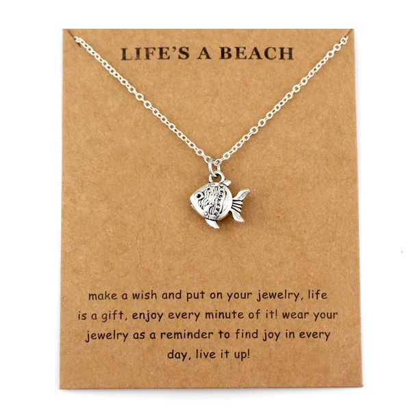 fish shark sand dollar necklace starfish conch shell ocean waves sea turtle seahorse sailing pendants necklaces women jewelry, Silver
fish shark sand dollar necklace starfish conch shell ocean waves sea turtle seahorse sailing pendants necklaces women jewelry, Silver