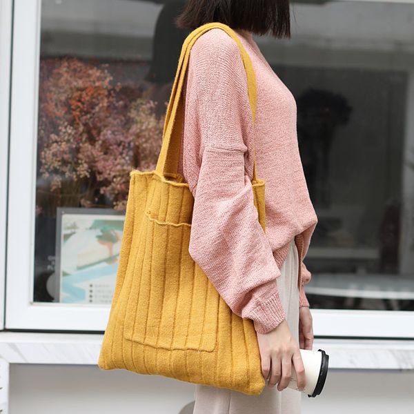 knitting bags drawstring shopping bags girls causal weave shoulder bag korean japanese chic small handbag 2020
knitting bags drawstring shopping bags girls causal weave shoulder bag korean japanese chic small handbag 2020