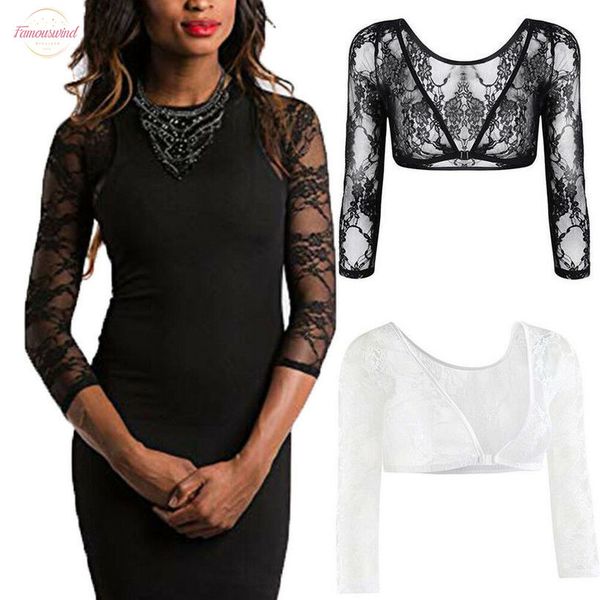 1pct new arrivals long sleeve lace floral blouse shirts clothes soft short summer casual solid mesh see through clothing, White
1pct new arrivals long sleeve lace floral blouse shirts clothes soft short summer casual solid mesh see through clothing, White