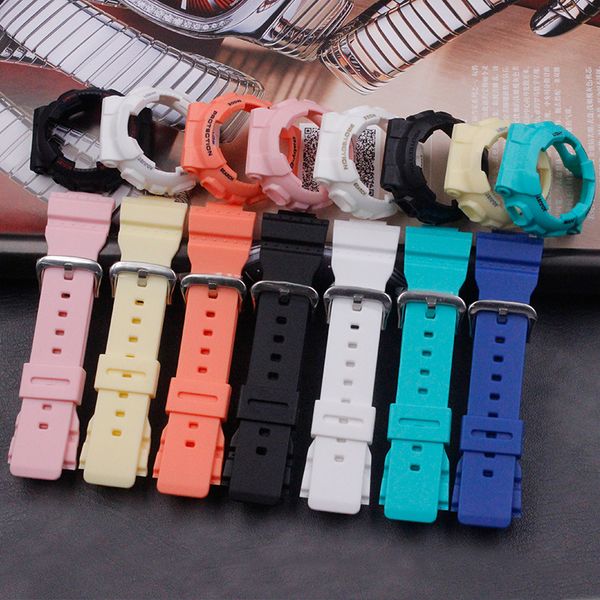 silicone strap women's watch accessories for g-shockgma-s120mf s110mf s130 sports waterproof rubber strap, Black;brown
silicone strap women's watch accessories for g-shockgma-s120mf s110mf s130 sports waterproof rubber strap, Black;brown