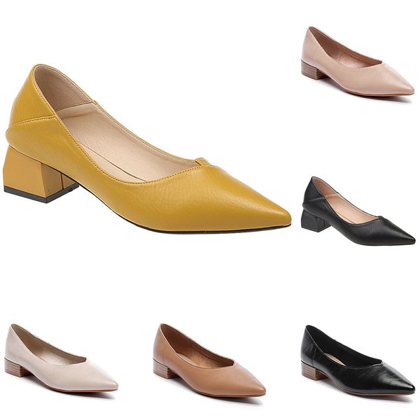 2020 fashion women s casual leather shoes pure color mid-heeled shoes with pointed shallow mouth outdoor jogging walking shoes main2
2020 fashion women s casual leather shoes pure color mid-heeled shoes with pointed shallow mouth outdoor jogging walking shoes main2
