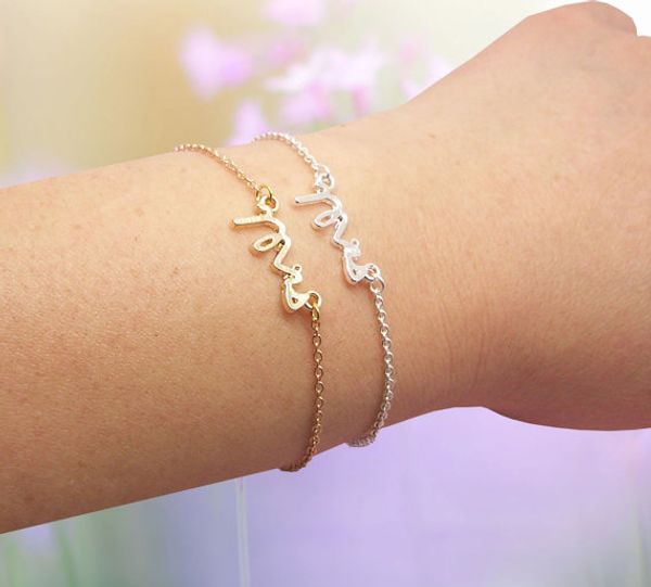 10 english alphabet mrs ms abbreviation chain bracelet petite love lady letter sign simple and beautiful print lucky woman mother men's, Black
10 english alphabet mrs ms abbreviation chain bracelet petite love lady letter sign simple and beautiful print lucky woman mother men's, Black
