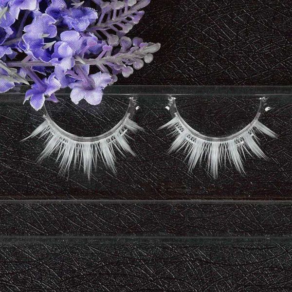 1 pair cosplay makeup long cross stripe false eyelashes new fashion white fake eyelashes sale
1 pair cosplay makeup long cross stripe false eyelashes new fashion white fake eyelashes sale