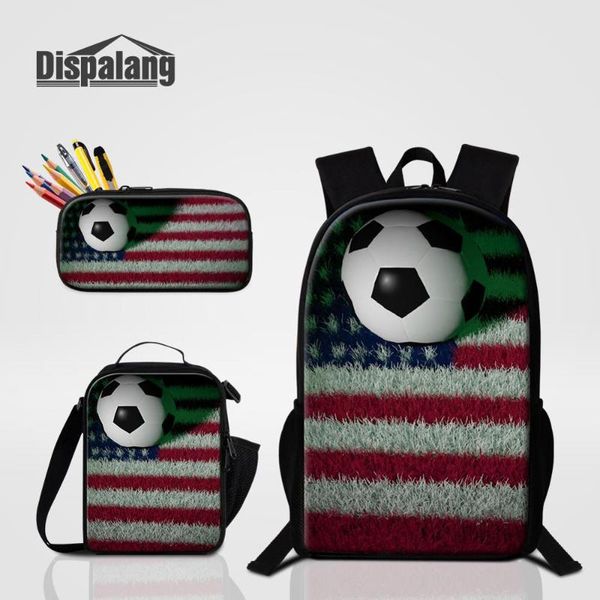 fashion national flag soccers prints 3pcs/set school backpack for boys schoolbag in primary students 16 inch school bag bagpack
fashion national flag soccers prints 3pcs/set school backpack for boys schoolbag in primary students 16 inch school bag bagpack