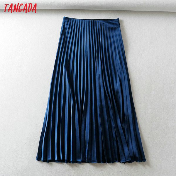 tangada women solid pleated midi skirt faldas mujer vintage side zipper ladies elegant chic mid calf skirts 6a270, Black
tangada women solid pleated midi skirt faldas mujer vintage side zipper ladies elegant chic mid calf skirts 6a270, Black