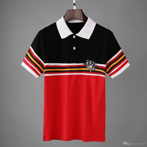 2019 3 pigs embroidery men polo shirts straight summer cotton 100% short sleeve polos man camiseta fashion hombre, White;black
2019 3 pigs embroidery men polo shirts straight summer cotton 100% short sleeve polos man camiseta fashion hombre, White;black