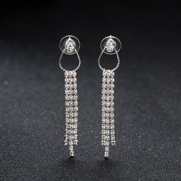 earrings long fund tassels temperament nightclub earring circle rhinestone woman ear nail, Golden
earrings long fund tassels temperament nightclub earring circle rhinestone woman ear nail, Golden