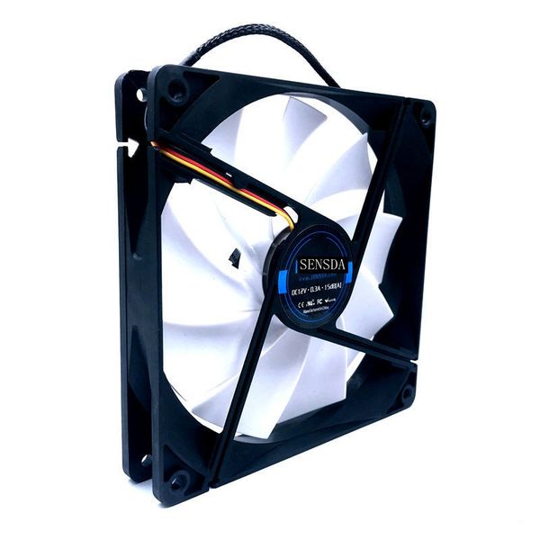 slient quiet low noise 140mm cooling fan 140*140*25mm dc12v 0.30a(rated 0.18a) 880rpm 15dba axial computer pc case cooler
slient quiet low noise 140mm cooling fan 140*140*25mm dc12v 0.30a(rated 0.18a) 880rpm 15dba axial computer pc case cooler