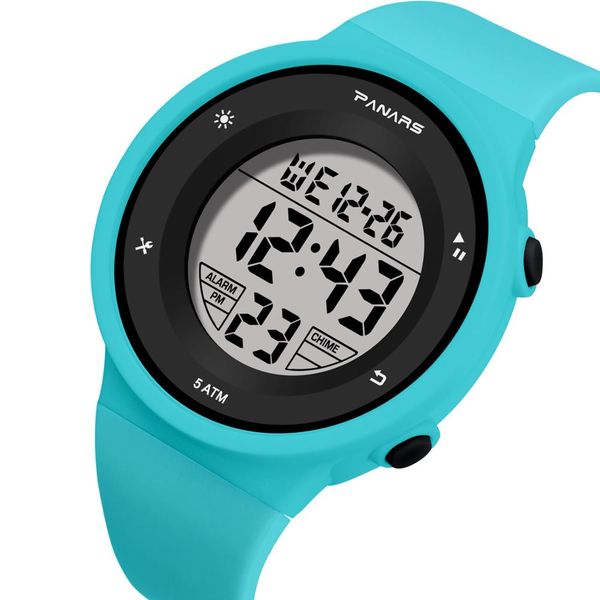 panars kids watch fashion student sports digital watch luminous waterproof children's electronic relogio infantil a40, Blue
panars kids watch fashion student sports digital watch luminous waterproof children's electronic relogio infantil a40, Blue