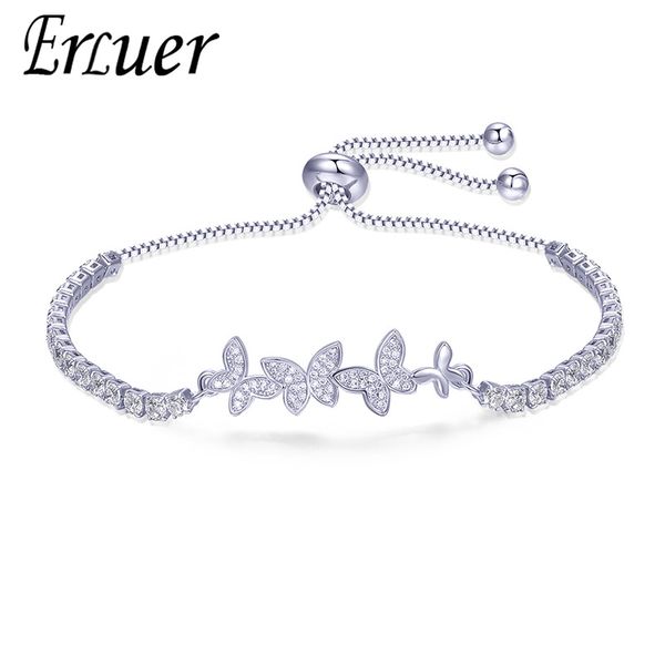 erluer fashion adjustable butterfly bracelets for woman cubic zirconia charming mood tracker animal sliver bracelet for girl, Golden;silver
erluer fashion adjustable butterfly bracelets for woman cubic zirconia charming mood tracker animal sliver bracelet for girl, Golden;silver