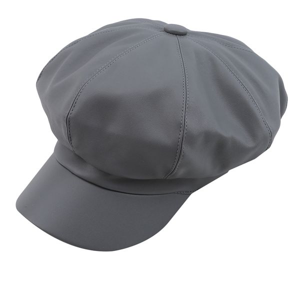 female snapback cap beret hats pu leather women beret autumn winter octagonal cap hats fashion retro newsboy caps, Blue;gray
female snapback cap beret hats pu leather women beret autumn winter octagonal cap hats fashion retro newsboy caps, Blue;gray