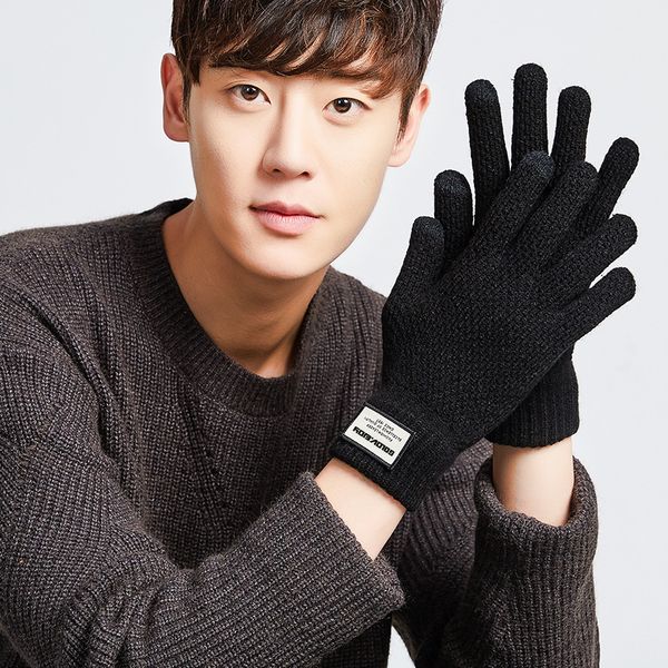 winter autumn men knitted gloves touch screen male thicken warm wool cashmere solid gloves men mitten business
winter autumn men knitted gloves touch screen male thicken warm wool cashmere solid gloves men mitten business