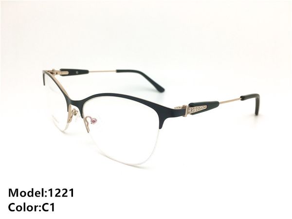 factory wholesale metal optical frames fashion eyeglasses for men women eyewear half frame metal&acetate 1221, Silver
factory wholesale metal optical frames fashion eyeglasses for men women eyewear half frame metal&acetate 1221, Silver