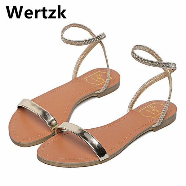 gold black sandals with buckle strap sandalias mujer new 2018 women sandals thin belt flat for women summer l188
gold black sandals with buckle strap sandalias mujer new 2018 women sandals thin belt flat for women summer l188